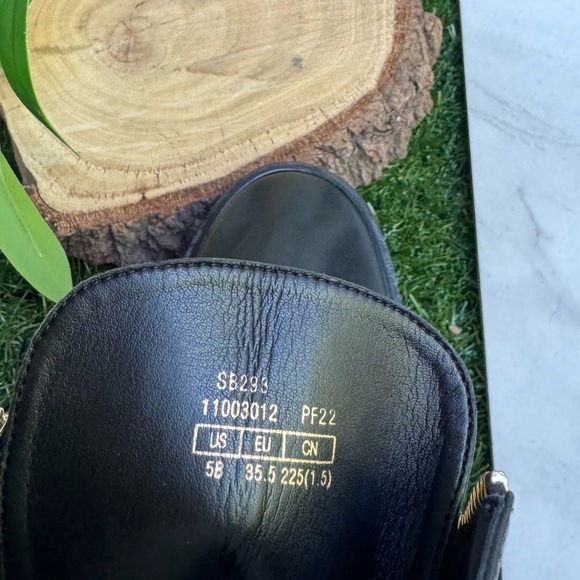 Stuart Weitzman Women 5 Lodge Boots Black Leather Bootie Zip Platform NWOT - Picture 14 of 14